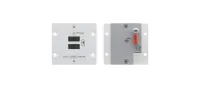Kramer W-2UC/EU(B)- Блок питания для двух мобильных устройств с разъемом USB с общей нагрузкой до 4 А