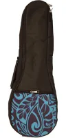 KALA UB-BL-T KALA TENOR PADDED UKULELE BAG, BLUE PATTERN