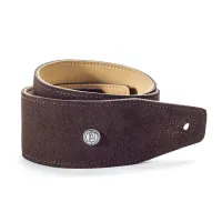 DUNLOP BMF-S02 Suede Mahogany ремень гитарный, замша, коричневый