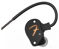 FENDER IEM Ten 3 Flat Black Внутриканальные наушники, 10мм HDD драйвер, 3 HDBA твит, 108дБ, 9Гц-20кГц, черные