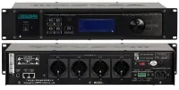 DSPPA PC-1014T Программируемый таймер. ЖК-дисплей, многофункциональное меню, Возможность подключения 4-х источников сигнала, управление с РС