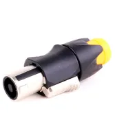 Taverlab F1016-Yellow - Разъём кабельный 4PIN Speaker Connector, "папа", жёлтый