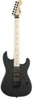 Charvel USA Select San Dimas Style 1 HSS FR, Maple Fingerboard, Pitch Black Электрогитара Charvel USA Select, цв. черный