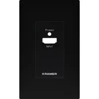Kramer WP-3H2/US-PANEL(B)- Лицевая панель для усилителя-эквалайзера WP-3H2/US-(W), цвет черный