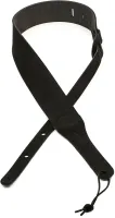 TAYLOR TS250-06 STRAP, EMBROIDERED SUEDE, 2.5” ремень для гитары, цвет чёрный