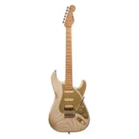 Paoletti stratospheric loft hss cream white  электрогитара, форма stratocaster, кейс