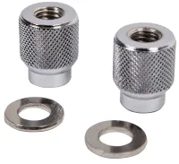 PEARL M-8RN/2 - Закрутки для стоек, стульев и клэмпов,хром (2 штуки в упаковке)