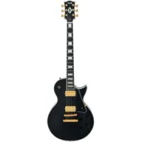 Fgn nlc20emh bk  электрогитара с чехлом, форма les paul, цвет чёрный