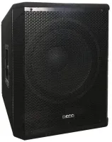 ECO PRESTO SUB-15A Активная акустическая система низкочастотная (сабвуфер). Мощность 500 W (RMS), динамик 15", усилитель класса D, встроенный стерео кроссовер.