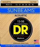 RCA-13 SunBeams Комплект струн для акустической гитары, 13-56, DR