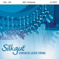 Harp C4 string Bow Brand Silkgut - Lever harp C 4 octave SilkGut® composite synthetic string