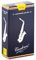 Alto saxophone reeds Vandoren SR2115 - Traditional alto saxophone reed with strength 1.5. Price per pack of 10 pieces