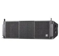 Rfintell gts28 2-пол. элемент лм, 2х8"+3" (b&c), биамп, 16/16ом, вч - 80 вт; нч - 300 вт,  90-18000гц+/-3дб, 110×10; вч 131/137дб；нч 124/130дб, 285.5×736×435мм,33кг