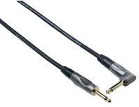 BESPECO TT450P Кабель готовый инструментальный "TITANIUM TECH", JACK mono - JACK mono 90°, 4,5м