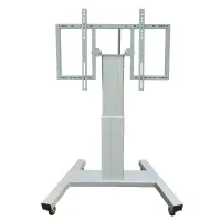 OMB ELECTRIC TROLLEY (silver) - Стойка моторизированная на колесах для монитора 90"