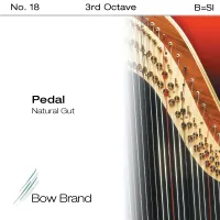 Струна B3 для арфы Bow Brand Pedal Natural Gut Heavy