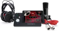 FOCUSRITE iTrack Dock Studio Студийный комплект: интерфейс iTrack Dock, микрофон, наушники, кабели.