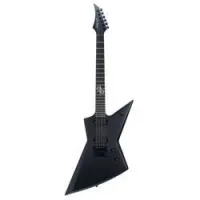 Solar guitars e1.6с  электрогитара, цвет черный матовый, чехол в комплекте