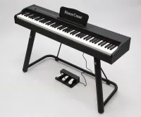 M430D BK цифровое фортепиано, 88 клавиш, полновзвешенный молоточковый механизм, 128 тембров, запись, эффекты, 2х10 Вт громкоговорители, 3х педальный блок, цвет черный, без подставки, Pierre Cesar