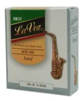 Rico rjc10md  трости для альт-саксофона средние, la voz, (m), 10шт. в пачке