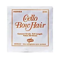 Herco he904 hervex cello bow hair  волос для виолончельного смычка, синтетика