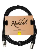 Rockdale MC001.3.3 Microphone cable with XLR connectors, 3,3 meters - Кабели микрофонные