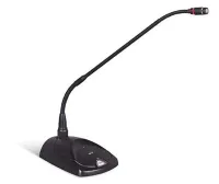 DGM-20 кардиойдный конденсаторный конференц микрофон настольный, с гибкой "шеей" 420 мм, с подставкой, RFI защита, 80-20000 гц, SPL 120дБ, 600 ом, +48В, XLR3M, Dreamsound