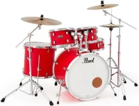 PEARL DMP925SP/C899  (DMP925SP/CA899; DMP925SP/CB899) ударная установка серии Decade Maple, 5 барабанов. (2218B/1007T/1208T/1616F/1455S), Цвет 899 Matte Racing Red