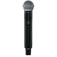 Ручной передатчик SHURE [SLXD2/B58=-H56] с капсюлем Beta58A. Частота UHF 518-562 МГц