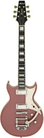 ARIA 212-MKII CDPK - электрогитара, 22 лада, корпус: нато, гриф: нато, накладка: палисандр, звукосниматели: HH (Alnico V), регулировки: 1х тон, 1х громкость, 3х позиционный переключатель, цвет: розовый