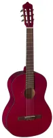 LA MANCHA Rubinito Rojo SM - классическая гитара, верхняя дека: массив ели, задняя дека и обечайка: клён, гриф: нато, накладка: овангкол, цвет: see through red open pore