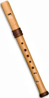 Soprano recorder Mollenhauer Adri's Dream 4119 - Двухчастная блокфлейта-сопрано с корпусом из груши с широкой мензурой, барочной аппликатурой и двойными отверстиями. Цвет натуральный с тонированными кольцами