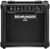BEHRINGER BT108 2-канальный басовый комбо усилитель с моделированием лампового звучания, 15 Вт, громкоговоритель 8'