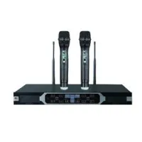 Itc t-521uf  вокальная двухканальная р/ система с ручными передатчиками 470-510 mhz
