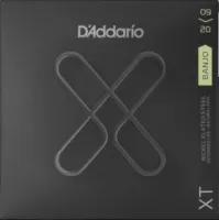 D'ADDARIO XTJ0920 SET BANJO XT NPS LIGHT струны с покрытием XT для банджо, легкое натяжение