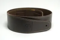 MB6061-113-1 Ремень для гитары, кожаный, горький шоколад, Mamba straps
