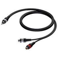 Procab CAB727/0.25- Аудиокабель RCA (вилка) – 2х RCA (розетка)