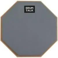 Drum talk dp-8h  тренировочный пэд односторонний, отверстие 8 мм