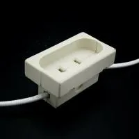 lampholder GX16d parts 1, ламподержатель керамический для PAR64/56 с выводами -