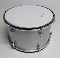 BD-8-2S Барабан 8", 20х13см, настраиваемый, двусторонний, серебристый, Мастерская Бехтеревых