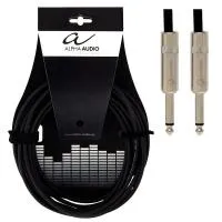 ALPHA AUDIO Pro Line кабель инструментальный 2 Х моноджек 6,3 мм, 9 м