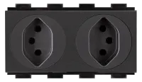 Crestron FT2A-PWR-SW-2, модуль розетки переменного тока для серии FT2, двойной, Швейцария, тип J