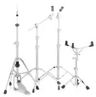 PEARL HWP-930S - Оборудование для ударной установки 930-й серии c одиночными ножками: cтойка для hi-hat с прямым приводом, стойка и стойка-журавль для тарелок и стойка для малого барабана с опрокидывателем Uni-Lock