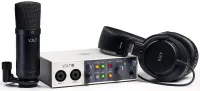 Universal Audio Volt 2 Studio Pack - Комплект: компактный аудио-интерфейс Volt 2 для MAC/iOS/PC USB 2.0; конденсаторный микрофон с большим капсюлем; мониторные наушники закрытого типа; балансный кабель XLR