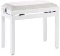 STAGG PB39 WHM SWH - банкетка, виниловый верх, матовый белый
