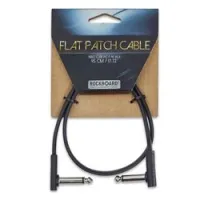 Rockboard rbo cab pc f 45 blk  кабель для коммутации гитарных эффектов, 45 см, чёрный