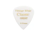 GP-03/05 Celluloid Vintage Classic White Медиаторы 50шт, толщина 0.50мм, Pickboy