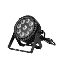 LC20303 Светодиодный прожектор в корпусе IP65. 9х15Вт 5-in-1LEDs RGBAW, управл.5/10 DMX канал.,диммер,строб,авто режим,master slave,звуковая активация. Угол раскрытия 25°, Lexor