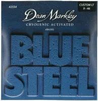 DM2554 Blue Steel Комплект струн для электрогитары, никелированные, 9-46, Dean Markley