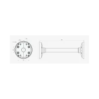 MS-A76 потолочный кронштейн для IP-камер Milesight